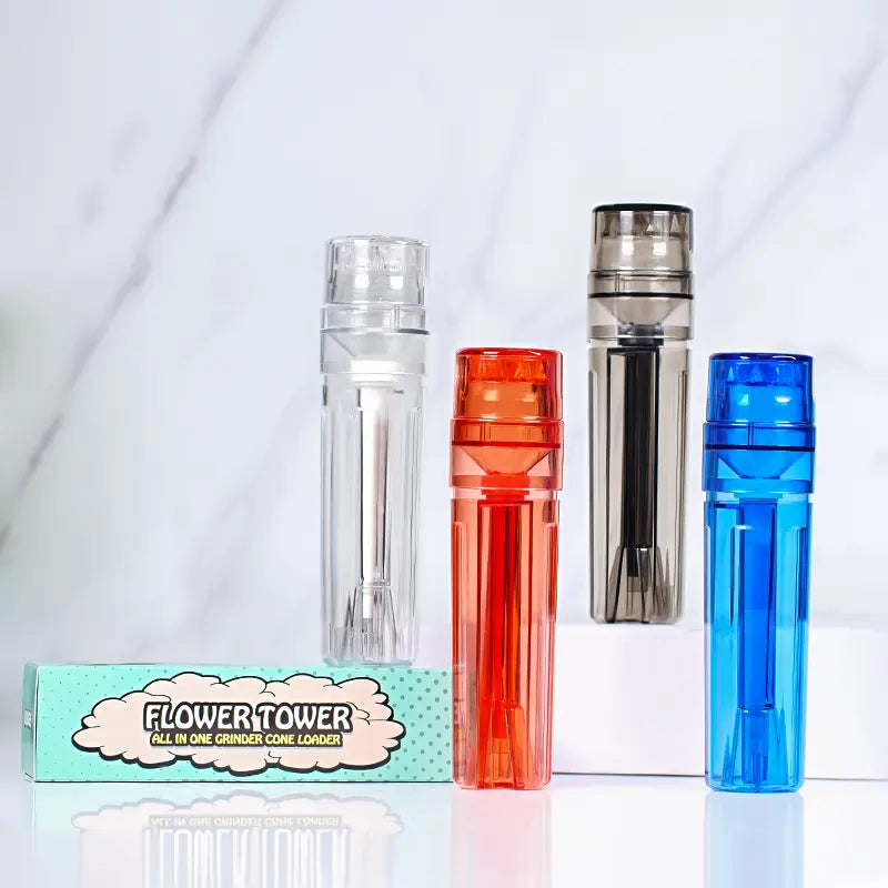 Horns Bee Flower Tower | Grinder y Cone Loader Todo en Uno