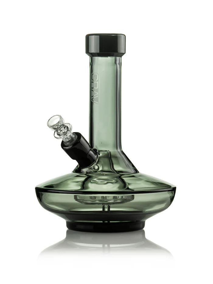 GRAV® Pipa de Agua Pequeña Base Ancha Smoke | Mantra Smoke Shop México