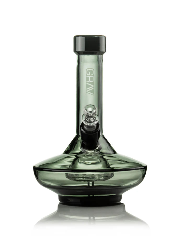 GRAV® Pipa de Agua Pequeña Base Ancha Smoke | Mantra Smoke Shop México