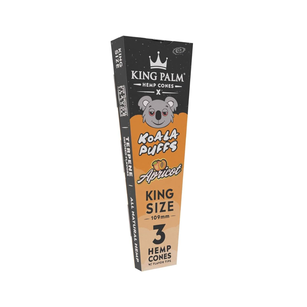 King Palm Pre-Roll Conos de Hemp Saborizados King Size – 3 Pack