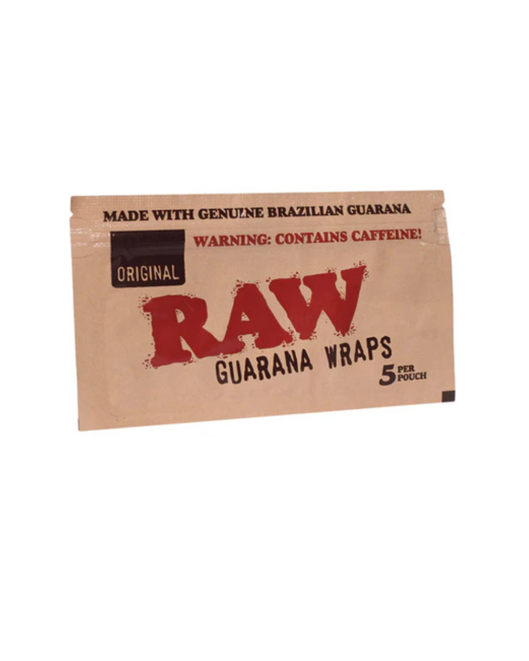 RAW Guarana Blunt Wraps 5 Pack | Envolturas Herbales Sin Tabaco – México