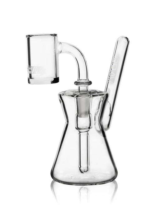 GRAV® Hourglass Pocket Bubbler Dab Rig | Mantra Smoke Shop México