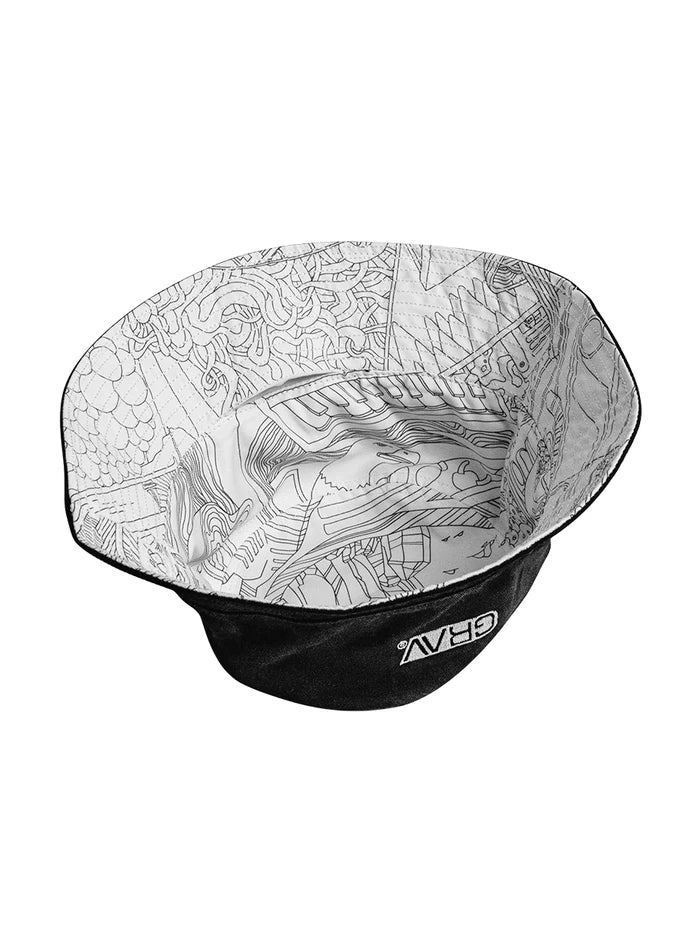 GRAV® Reversible Bucket Hat, estilo retro | Mantra Smoke Shop México
