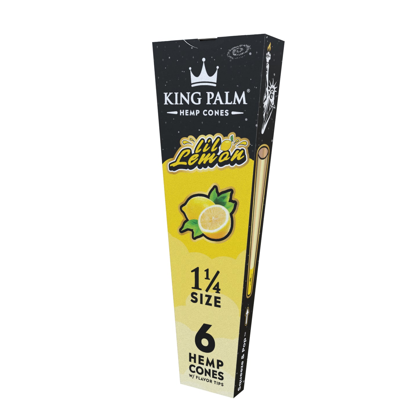King Palm Pre-Roll Conos de Hemp Saborizados 1 1/4 – 6 Pack