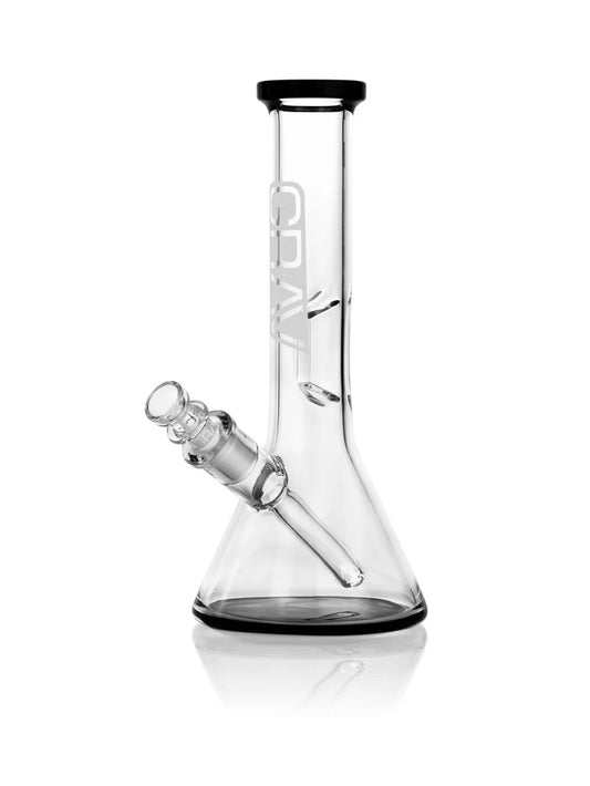 GRAV® Beaker Base Pequeño Negro | Mantra Smoke Shop México