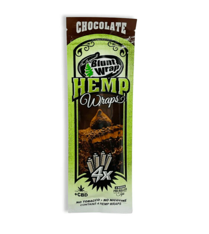 Blunt Wrap Hemp Wraps 4x con CBD y sabores | Mantra Smoke Shop México