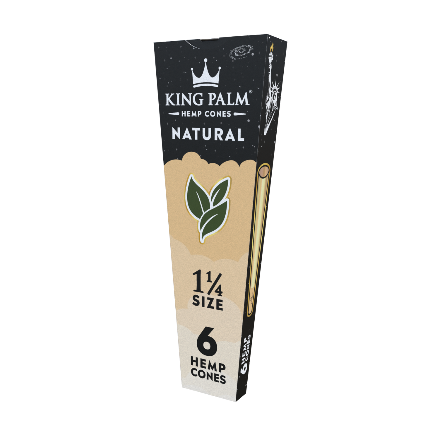 King Palm Pre-Roll Conos de Hemp Saborizados 1 1/4 – 6 Pack