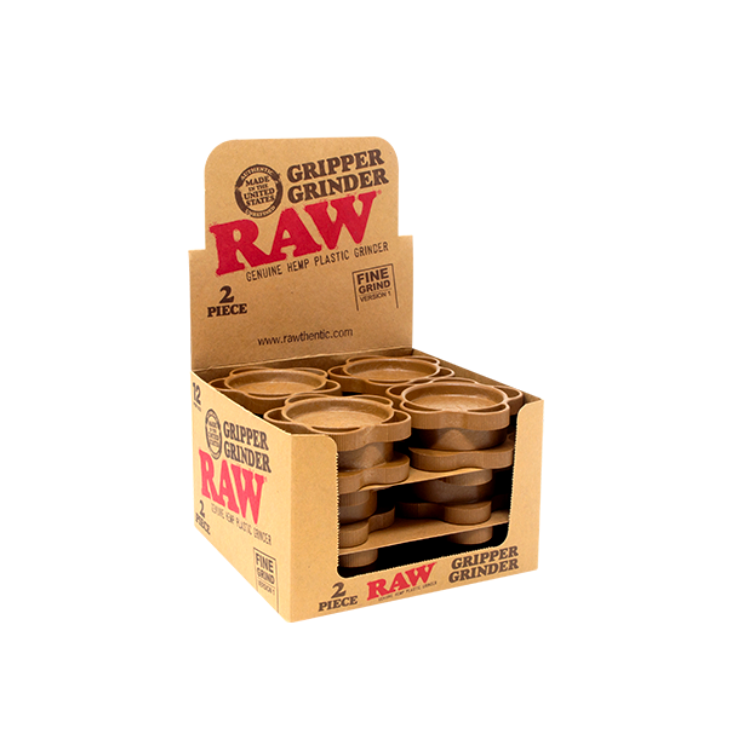 RAW Gripper Grinder | Moledor Cáñamo Biodegradable Hecho en EE. UU. – Comprar en México