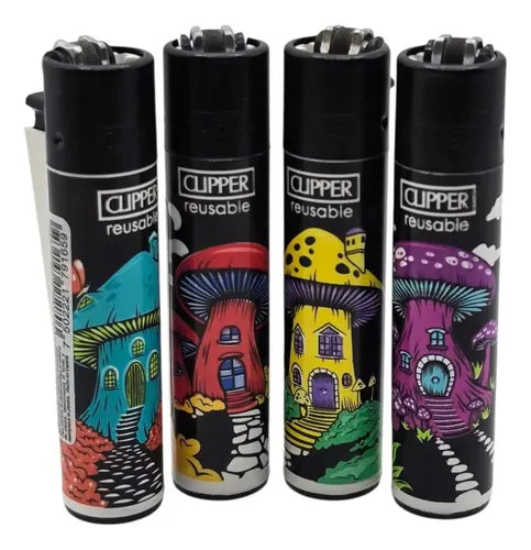 Clipper Fungi House | Encendedor Edición Especial 4 Colores – Comprar en México