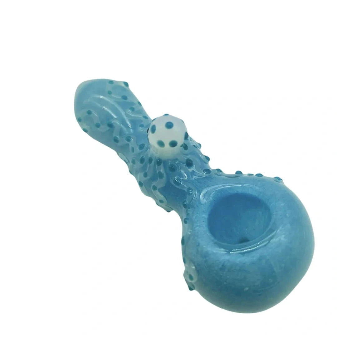 Pipa Octopus de Cristal Borosilicato 12cm | Mantra Smoke Shop México