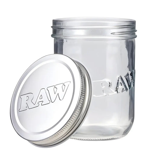 RAW Jar Frasco Hermético RAW | Jar 16 oz – Frescura y Estilo