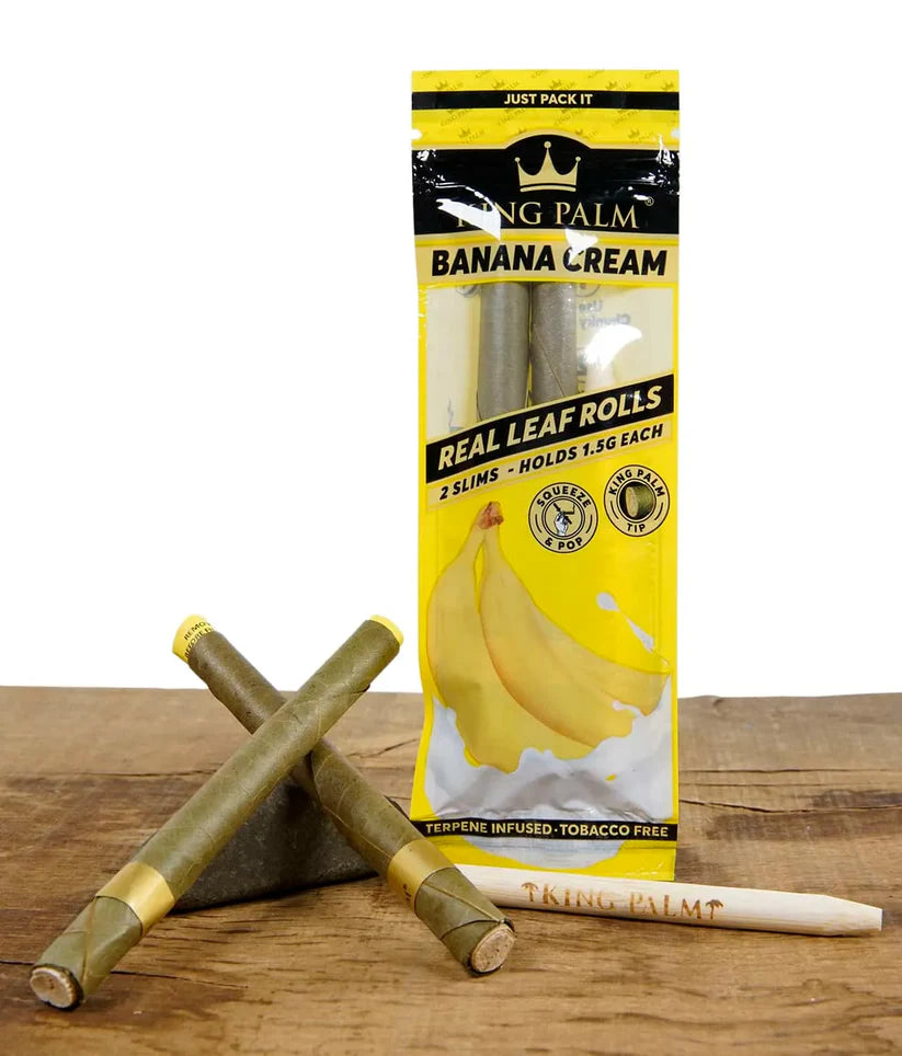King Palm Slim Rolls | Blunts Hoja de Palma Natural Sin Tabaco – Comprar en México