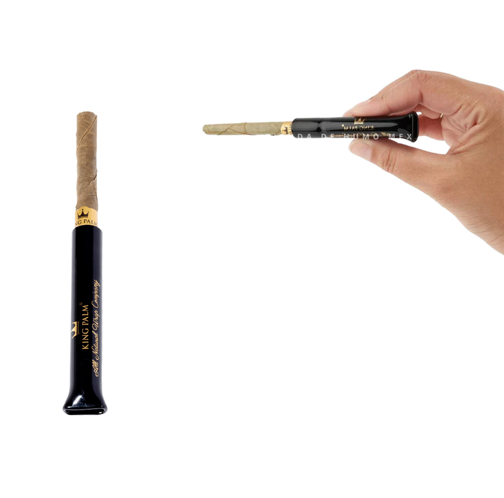 King Palm Glass Chillum Clear - Filtro para pre-rolados