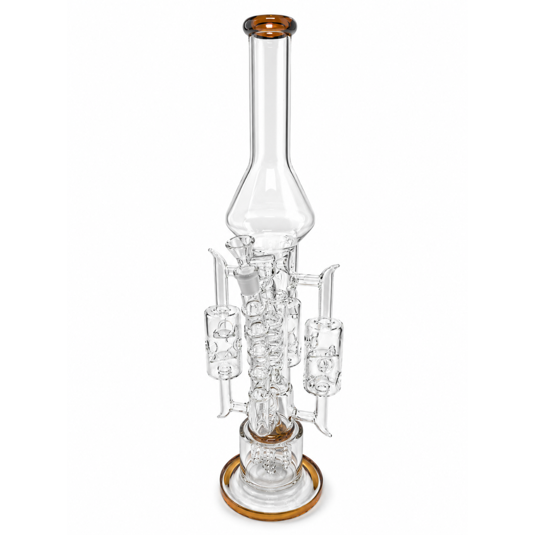 Nebula Coil Recycler Bong 54cm | Triple Cámara Percolador Espiral – Comprar en México