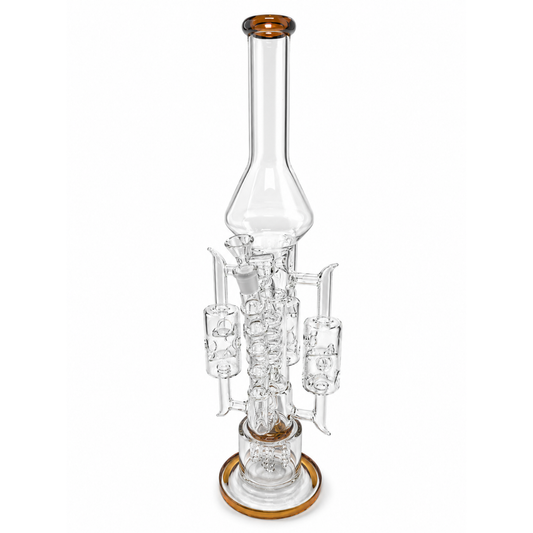 Nebula Coil Recycler Bong 54cm | Triple Cámara Percolador Espiral – Comprar en México