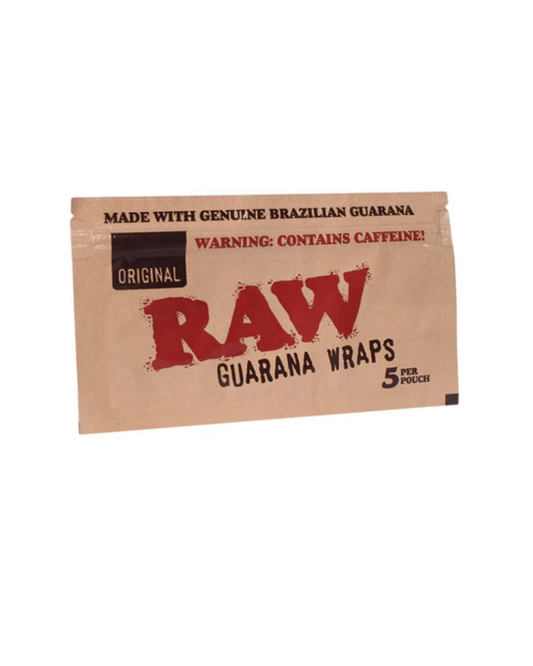 RAW Guarana Blunt Wraps 5 Pack | Envolturas Herbales Sin Tabaco – México