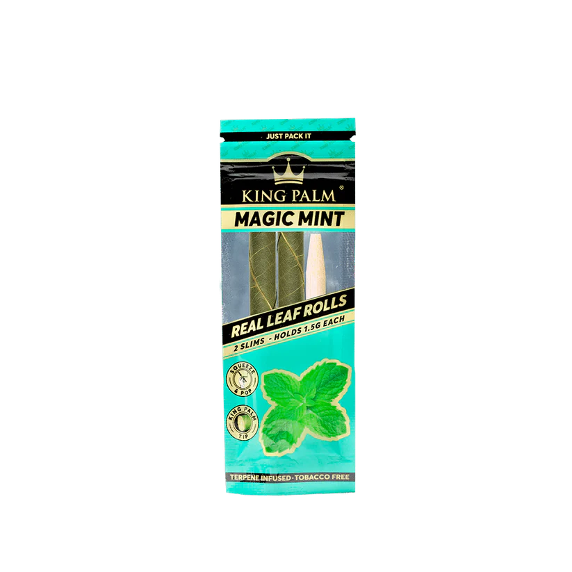 King Palm Slim Rolls | Blunts Hoja de Palma Natural Sin Tabaco – Comprar en México