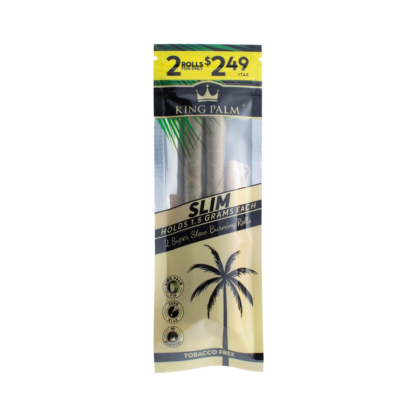 King Palm Slim Rolls - Pack natural