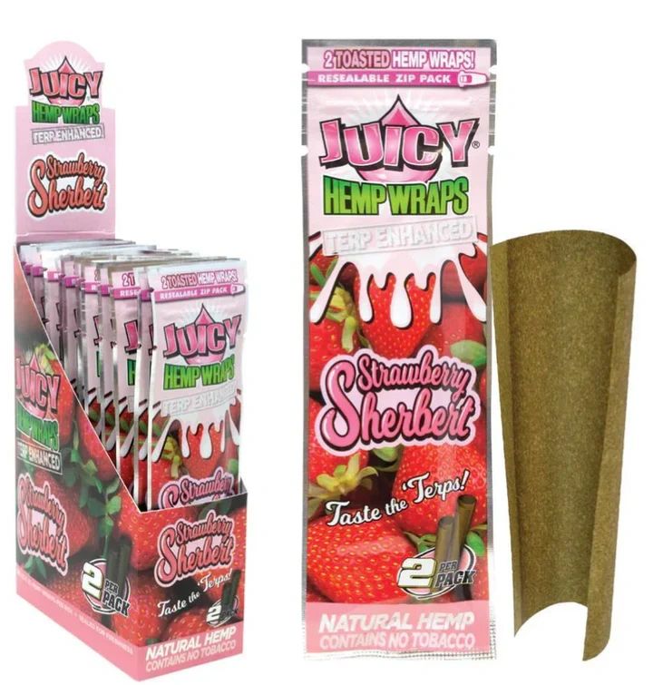 JUICY HEMP WRAPS TERP ENHANCED BLUNTS