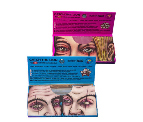 Lion Rolling Circus Papel de Celulosa 1¼ | Papeles Naturales Slow Burn