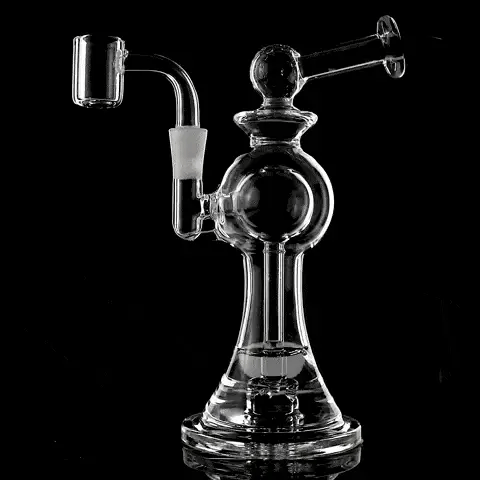 MJ Arsenal Apollo Mini Dab Rig Orbital Series – Edición especial rosa, diseño espacial y máximo sabor