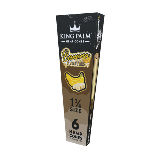 King Palm Pre-Roll Conos de Hemp Saborizados 1 1/4 – 6 Pack