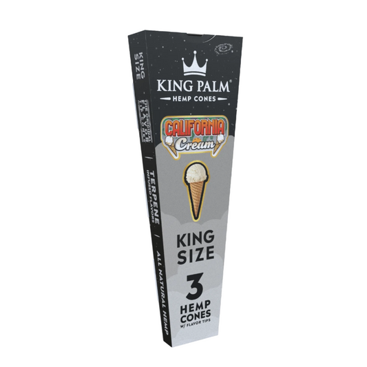 King Palm Pre-Roll Conos de Hemp Saborizados King Size – 3 Pack