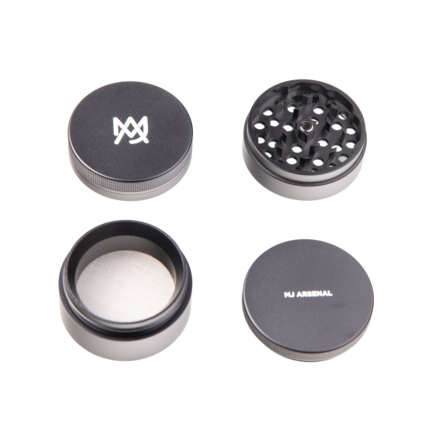 Grinder MJ Arsenal 4 Piezas en Aluminio – Triturado Perfecto
