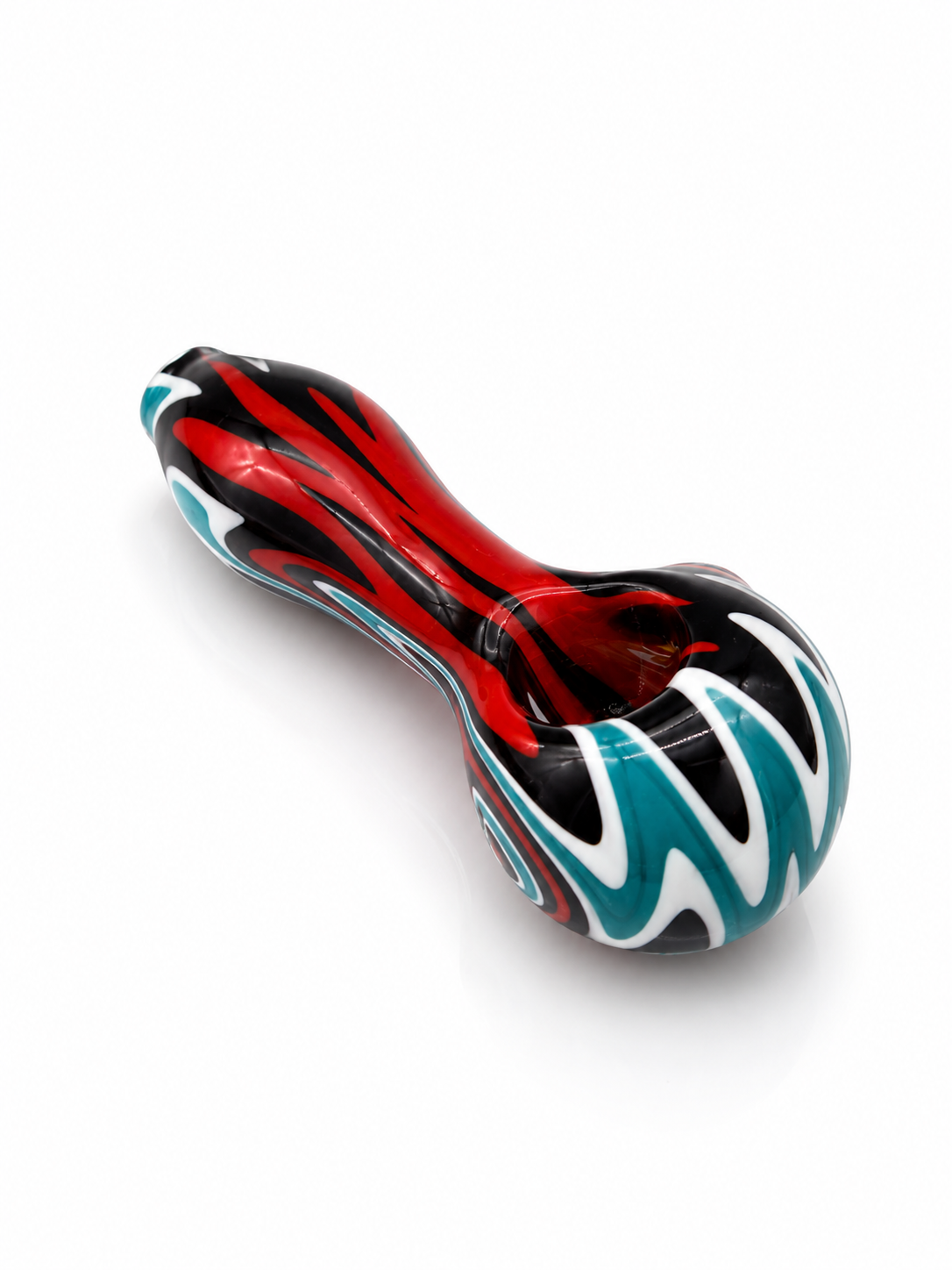 Vortex Wig-Wag | Pipa de Mano Cristal Borosilicato con Clutch 11cm