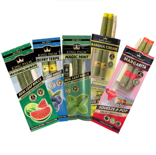 King Palm Slim Rolls | Blunts Hoja de Palma Natural Sin Tabaco – Comprar en México