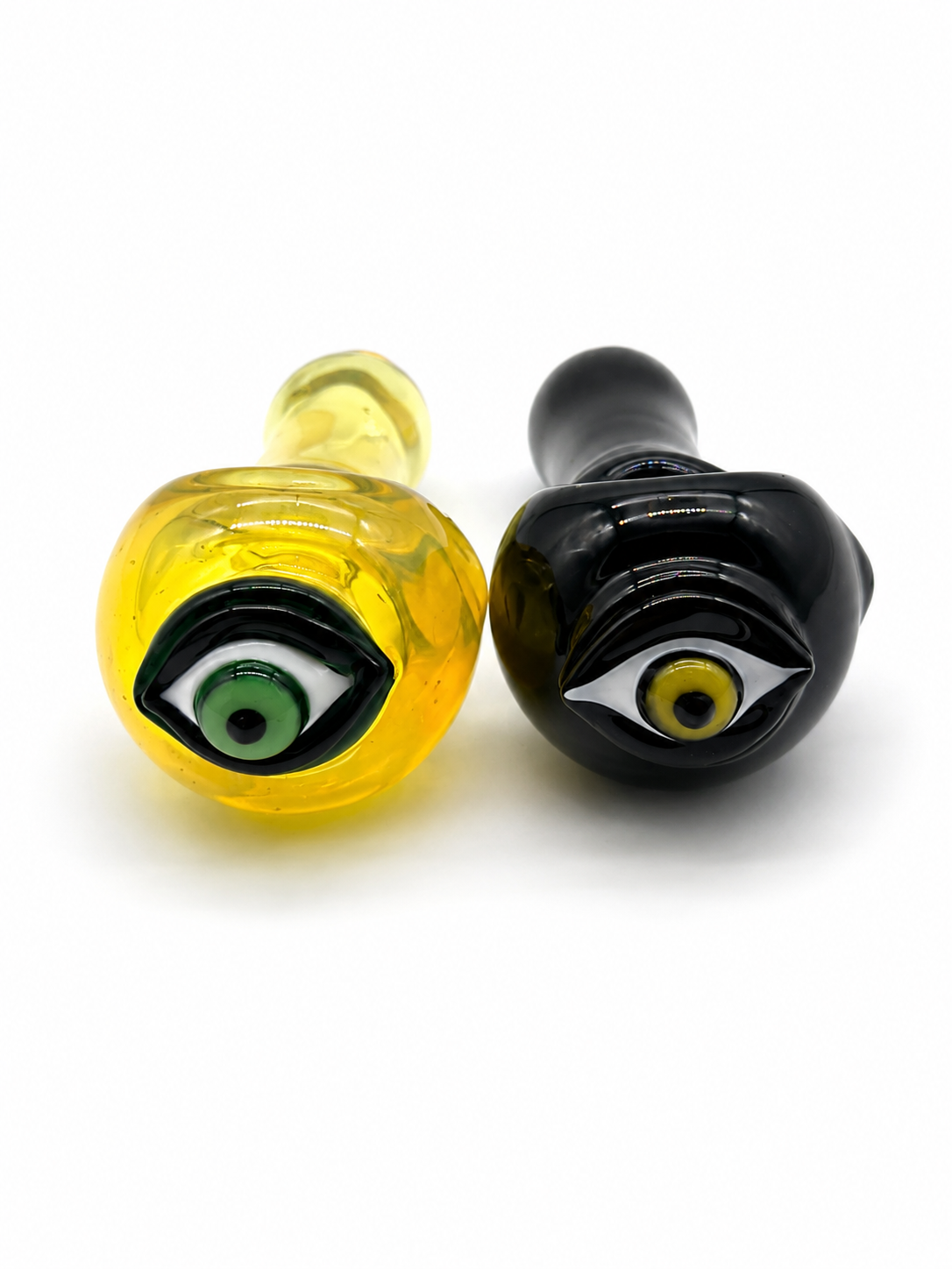 Pipa Evil Eye Ojo Turco Spoon Pipe 12.5cm | Cristal Borosilicato con Clutch – Comprar en México