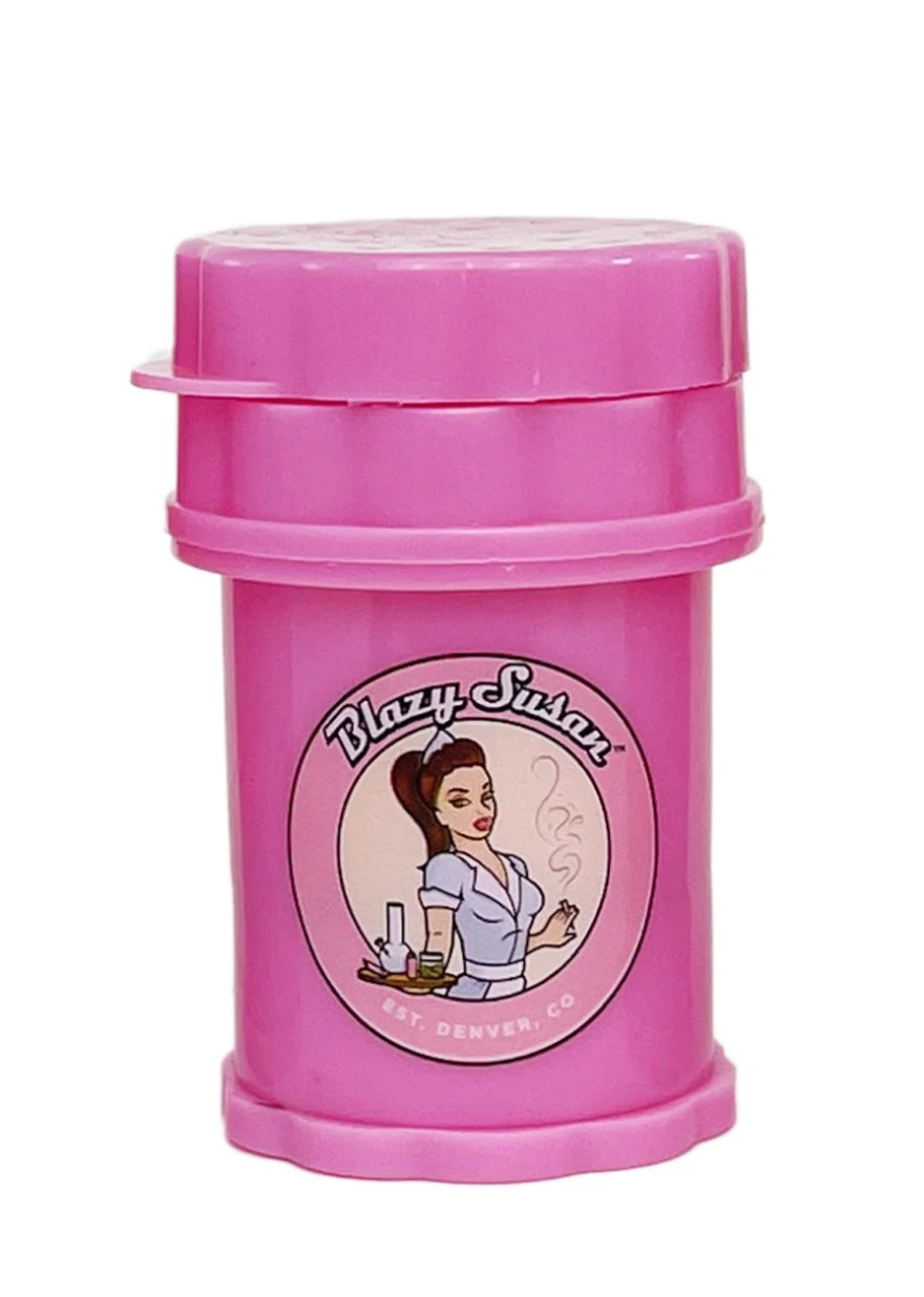 Blazy Susan Mini Herb Saver Grinder 4 Piezas | Compacto Resistente al Olor – Comprar en México