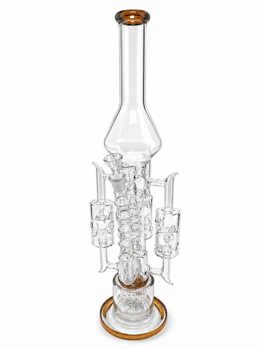 Nebula Coil Recycler Bong 54cm | Triple Cámara Percolador Espiral – Comprar en México