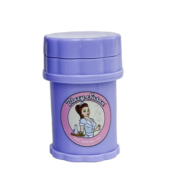 Blazy Susan Mini Herb Saver Grinder 4 Piezas | Compacto Resistente al Olor – Comprar en México