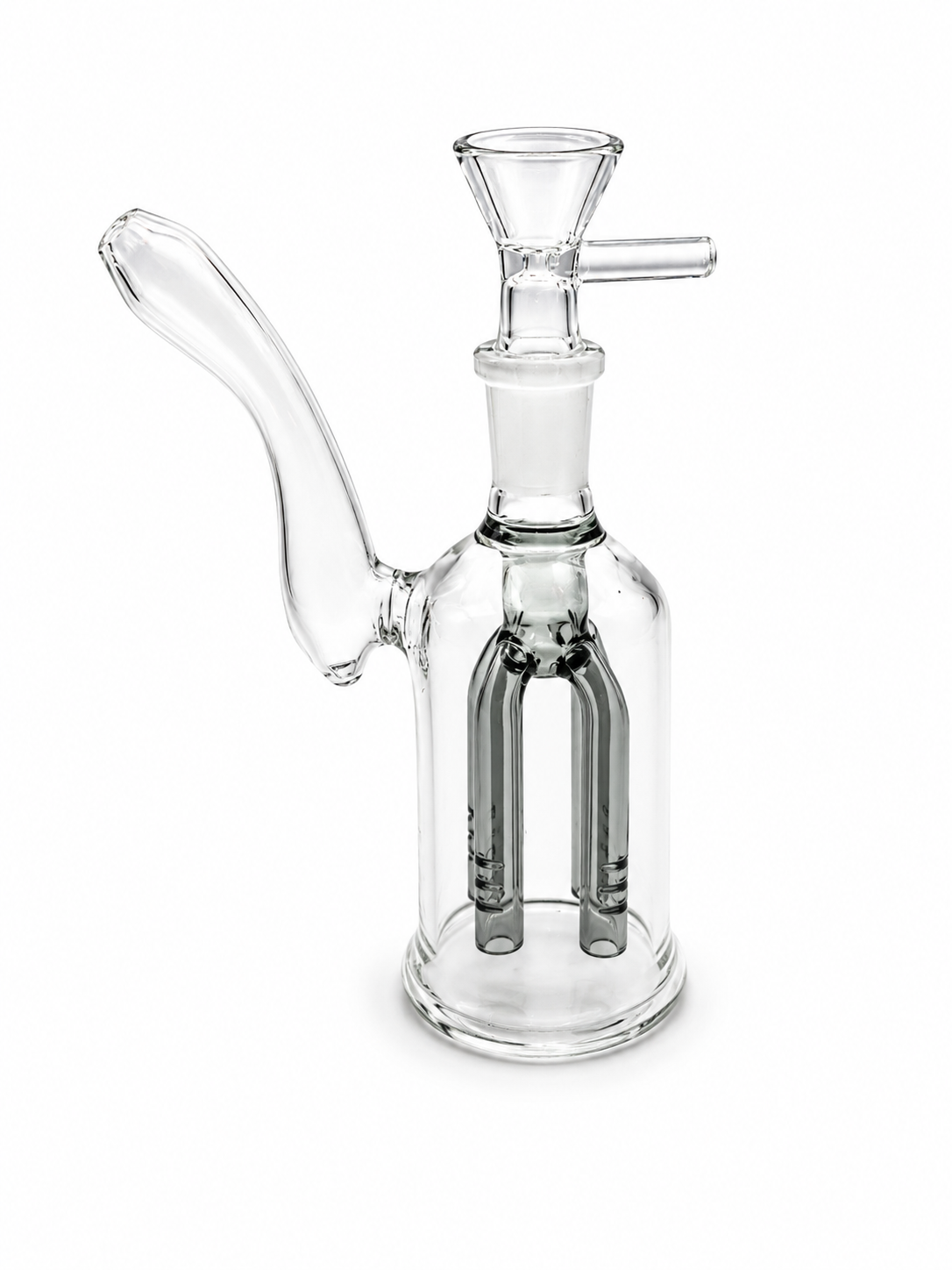Bubbler Bong Tree Perc 4 Ramas 15cm | Cristal Borosilicato – Comprar en México
