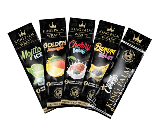 King Palm Flavored Wraps - Pack de 2