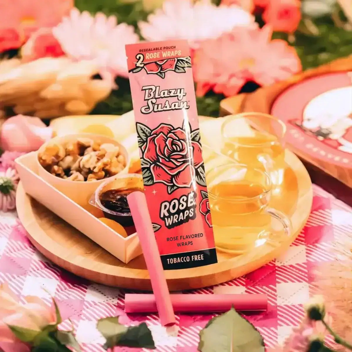 Blazy Susan Rose Wrap - info